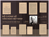 Trưng bày tư liệu: ĐỀ CƯƠNG VỀ VĂN HÓA VIỆT NAM – Giá trị lịch sử và hiện thực